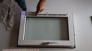 How to retro fit a trickle vent in a uPVC window