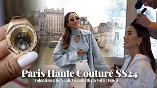 Fashion Week Diary- Paris Haute Couture ft Valentino, Fendi, Elie Saab, GBV etc | Tamara Kalinic