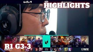 FNC vs GX - Game 3 Highlights | Round 1 LEC Summer 2024 Playoffs | Fnatic vs GIANTX G3