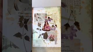 Creative Journaling ASMR vintage #asmr #journaling #shorts #creativejournaling #scrapbooking