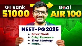 Complete Roadmap to Crack AIR 100 in NEETPG 2025! | By National Topper 