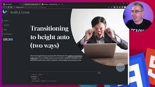 Mastering CSS Height Transitions: Smooth Animations Tutorial by Kevin Powell