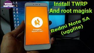 Twrp And Root Redmi Note 5A (ugglite)