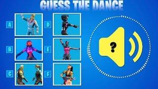 GUESS THE DANCE IN FORTNITE - QUIZ FORTNITE #5