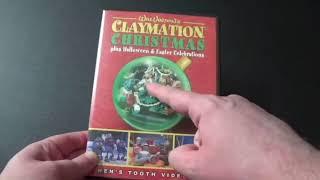 Will Vinton's Claymation Christmas Plus Halloween and Easter Celebrations DVD Review.