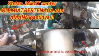 setelan JAHAT canter | kuat bertenaga nafas panjang #canter125ps #montirnilo