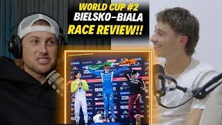 DOWNHILL WORLD CUP - ROUND #2 BIELSKO-BIALA RACE REVIEW // JOSHY FROTHA!