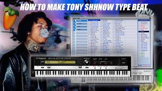 HOW TO MAKE TONY SHHNOW TYPE BEAT [CashCache type beat tutorial 2024] | Hugee Boy