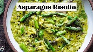 Asparagus Risotto- lemony and delicious!