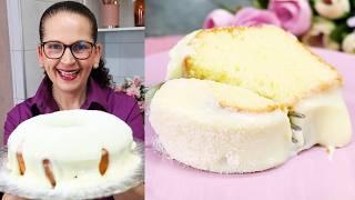 DESMANCHA NA BOCA! O MELHOR BOLO DE LEITE NINHO DA SUA VIDA! SUPER MACIO E FÁCIL - Isamara Amâncio