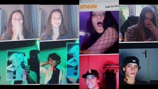 cute girls reaction 10 handsome boys on omegle