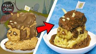 How to Make Bearstack Poutine from We Bare Bears Movie | Feast of Fiction Cartoon Food In Real Life