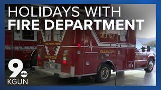 KGUN9 reporter Andrew Christiansen spends Christmas Eve with the Tucson Fire Department