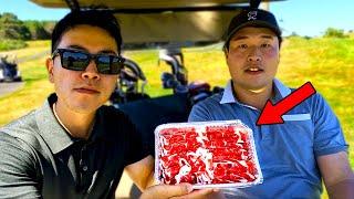 Golf but every hole is KBBQ Mukbang