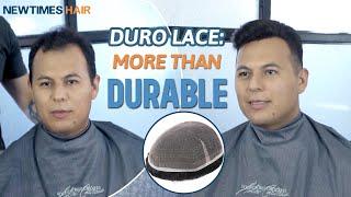 DURO LACE Hair System Review | Men's Toupee Before and After | New Times Hair #shorts