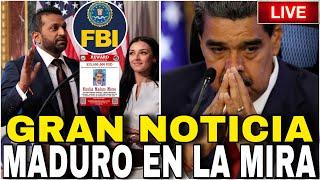 GRAN NOTICIA:  FBI Reabre INVESTIGACIÓN NIcolás Maduro en La MIRA