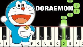 Doraemon Theme Song  | Piano tutorial | Piano Notes | Piano Online #pianotimepass #doraemon