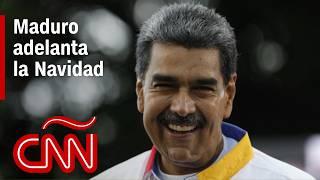 Maduro adelanta la Navidad y Edmundo González, ¿prófugo?: resumen de últimas noticias en Venezuela