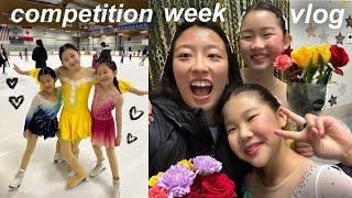 COMPETITION WEEK as a figure skating coach ️ | coaching, off-ice training, competition preparation