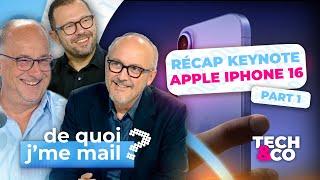 Le récap de la keynote Apple iPhone 16