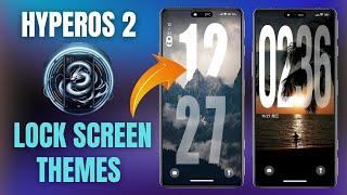 Install HyperOS 2 Lock Screen Theme for any Xiaomi Devices | Xiaomi Theme Hub