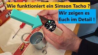 Wie funktioniert ein Simson Moped Tachometer im Detail ? Wir zeigen es Euch !