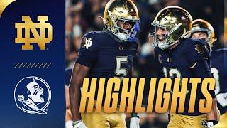 Highlights vs. Florida State (2024) | Notre Dame Football