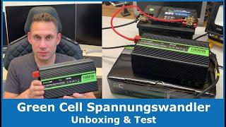 Test des Green Cell® 1000W/2000W KFZ Spannungswandlers || 12V auf 230V (Inverter/Wechselrichter)