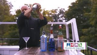 Franklin Square Cocktail Mixologist: Blue Sky Martini