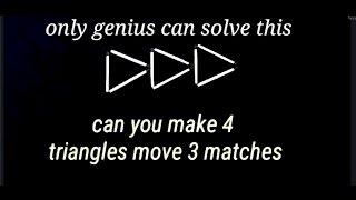 Matches puzzles  || matches puzzle game || genius game