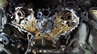 Infiniti 5.6 V8 Timing Reassembly! QX80 Going back together!