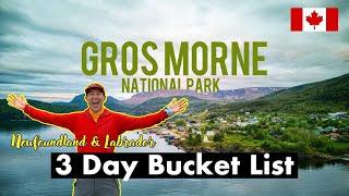 Can You Really Explore Gros Morne National Park in Just 3 Days?