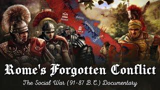 ️ Rome's Forgotten Conflict: The Social War (91-87 B.C.) DOCUMENTARY