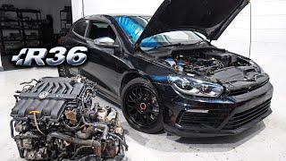 BUILDING AN R36 ENGINE SWAPPED VW SCIROCCO R | PART 1