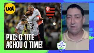 'TITE ACHOU O TIME DO FLAMENGO', DIZ PVC APÓS GOLEADA CONTRA O VASCO NO MARACANÃ