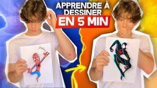 Apprendre à dessiner en 5 minutes ! (Tuto rapide mais efficace )