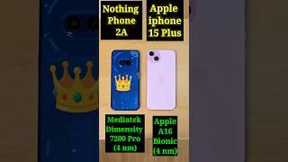 iphone 15 Plus Vs Nothing Phone 2A Speed Test Comparison |