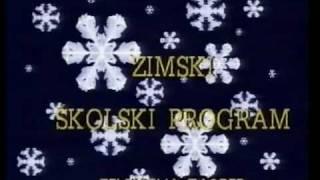 JRT TV Zagreb 1 - špica za Zimski školski program, 1986.