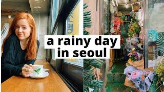 a cozy rainy day in my life in seoul, korea VLOG