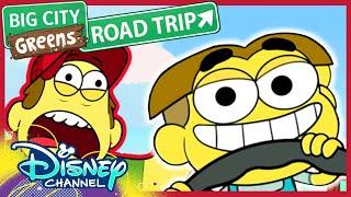 The Greens' Road Trip!  | Big City Greens | Disney Channel