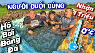 Thánh Xàm ra thử thách cực hạn cho đàn em Người Cuối Cùng Còn Trong Hồ Bơi Băng Đá được thưởng lớn