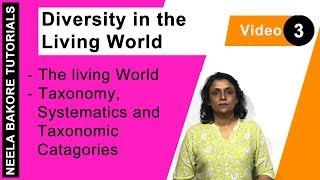 The Living World | NEET | Taxonomy, Systematics and Taxonomic Categories | Neela Bakore Tutorials