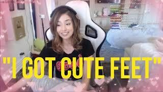 Pokimane - "I Got Cute Feet"