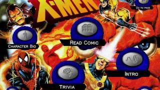 X-Men: Marvel Interactive CD Comic Book (1995)