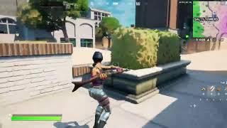 Fortnite Mandalorian pickaxe gameplay