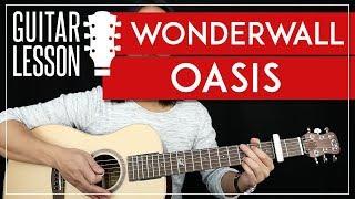 Wonderwall Guitar Tutorial - Oasis Guitar Lesson  |Easy Chords + Guitar Cover|
