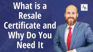 What is a Resale Certificate and Why Do You Need It