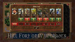 Hill Fort only EXTRA creature upgrades - Third Upgrades mod - Heroes 3