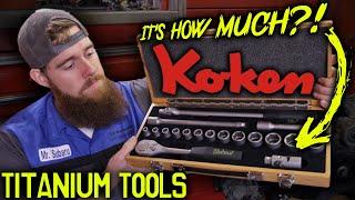 The MOST Expensive Socket Set, You've Never Seen! Ko-ken Titanium TI4261M