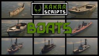 Boats script - RedM (VORP)